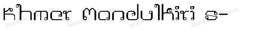 Khmer Mondulkiri s字体转换 Khmer Mondulkiri s字体转换